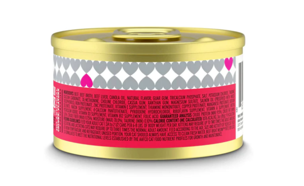 
                  
                    I and Love and You Grain Free Beef, Right Meow! Pate Canned Cat Food
                  
                