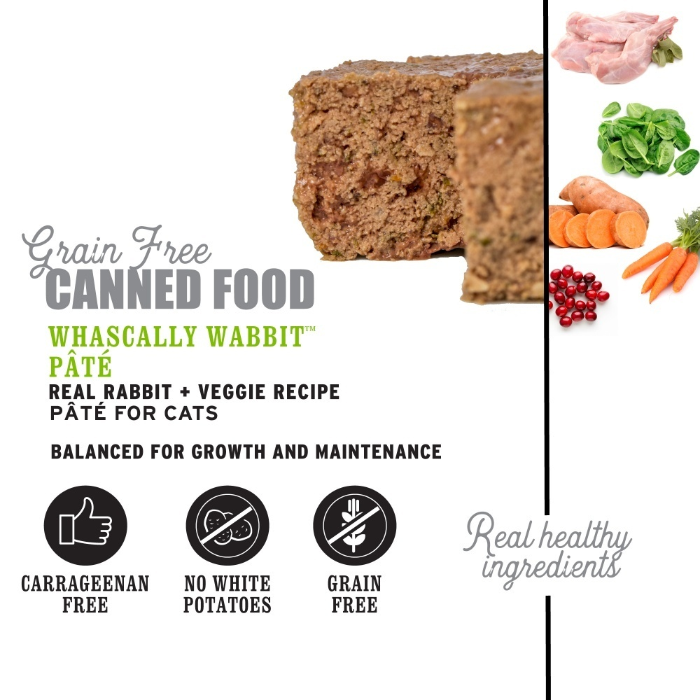 
                  
                    I and Love and You Grain Free Whascally Rabbit Pate Recipe Canned Cat Food
                  
                