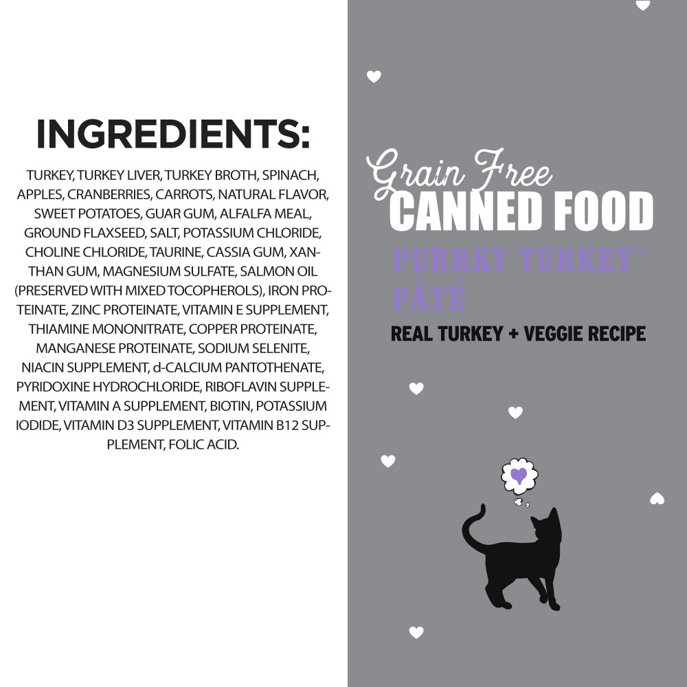 
                  
                    I and Love and You Grain Free Purrky Turkey Pate Recipe Canned Cat Food
                  
                