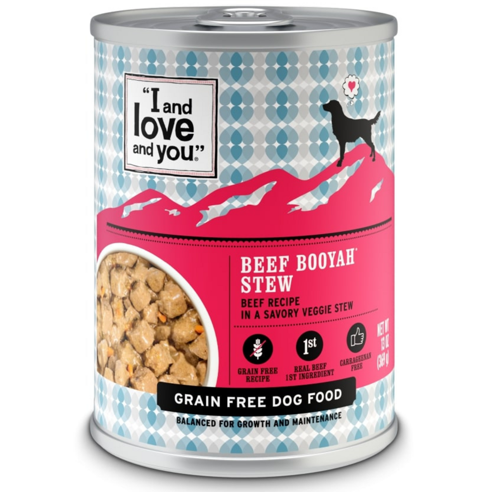 I and Love and You Grain Free Beef Booyah Stew Canned Dog Food