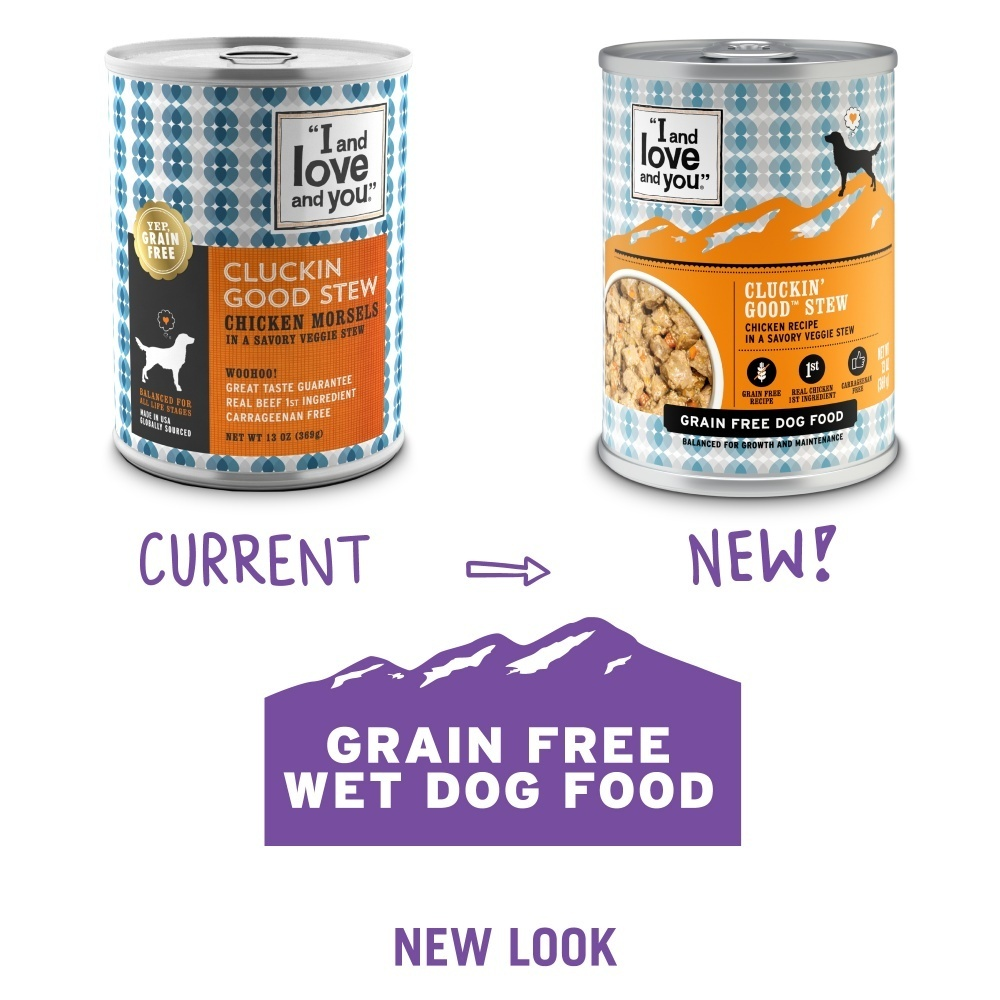 
                  
                    I and Love and You Grain Free Clucking Good Stew Canned Dog Food
                  
                