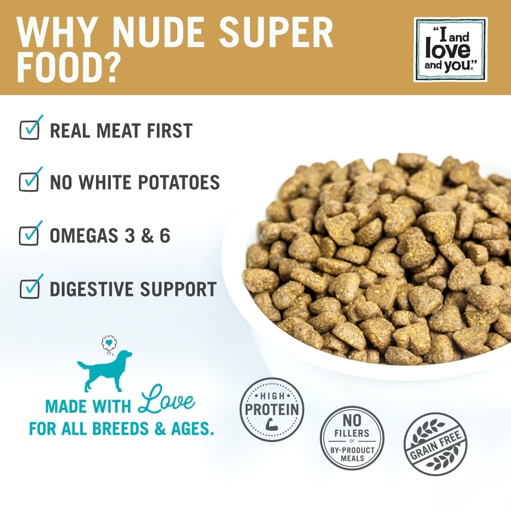 
                  
                    I and Love and You Grain Free Nude Super Food Simply Sea Dry Dog Food
                  
                