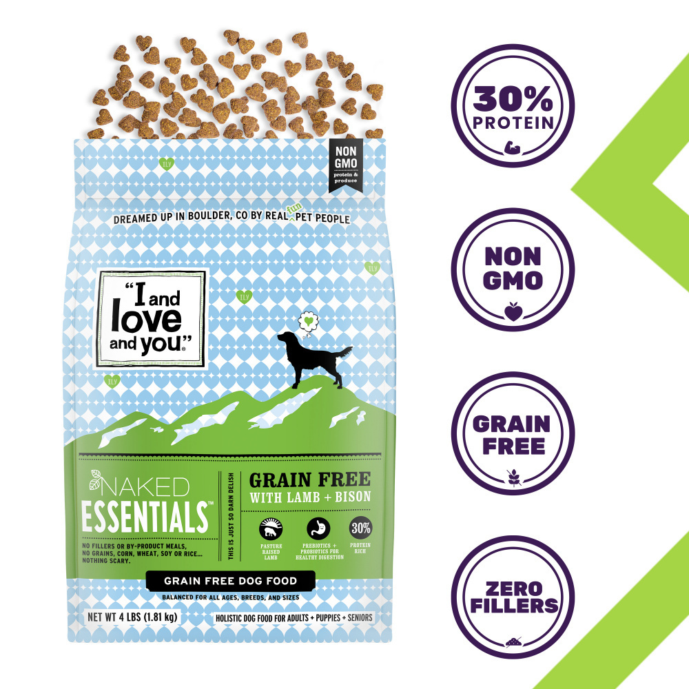 
                  
                    I and Love and You Naked Essentials Grain Free Lamb & Bison Dry Dog Food
                  
                