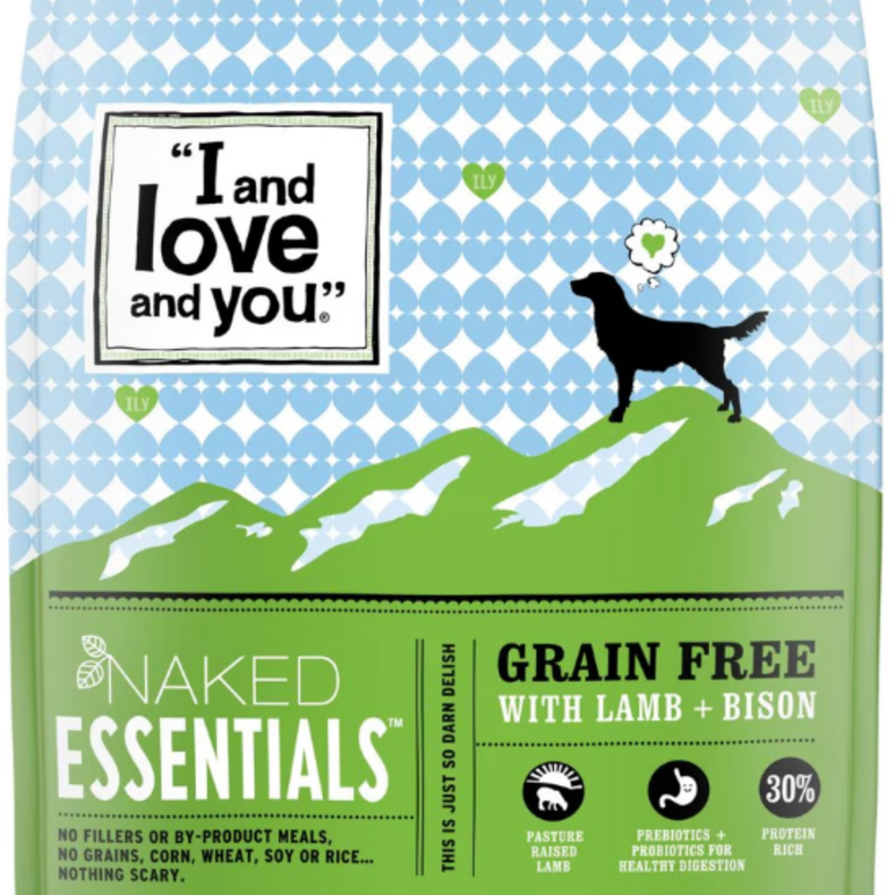 I and Love and You Naked Essentials Grain Free Lamb & Bison Dry Dog Food
