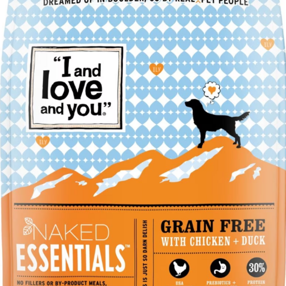 I and Love and You Grain Free Naked Essentials Chicken & Duck Dry Dog Food