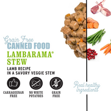 Load image into Gallery viewer, I And Love And You Grain Free Lambarama Stew Canned Dog Food