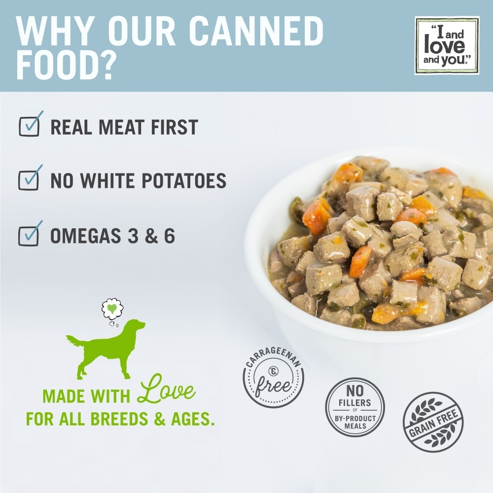 
                  
                    I And Love And You Grain Free Lambarama Stew Canned Dog Food
                  
                