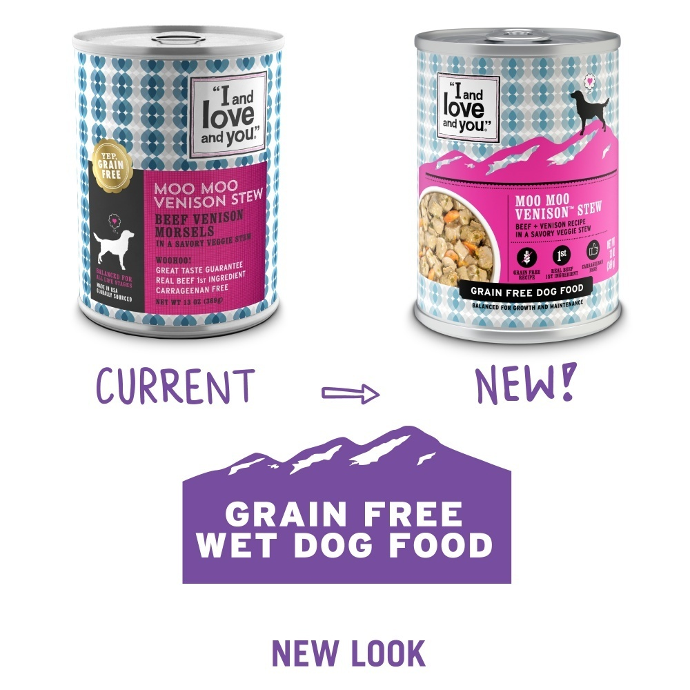 
                  
                    I And Love And You Grain Free Moo Moo Venison Stew Canned Dog Food
                  
                