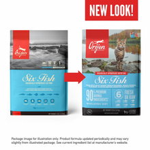 Load image into Gallery viewer, ORIJEN Grain Free Six Fish Dry Cat Food