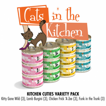 Load image into Gallery viewer, Weruva Grain Free Cats in the Kitchen Canned Variety Pack