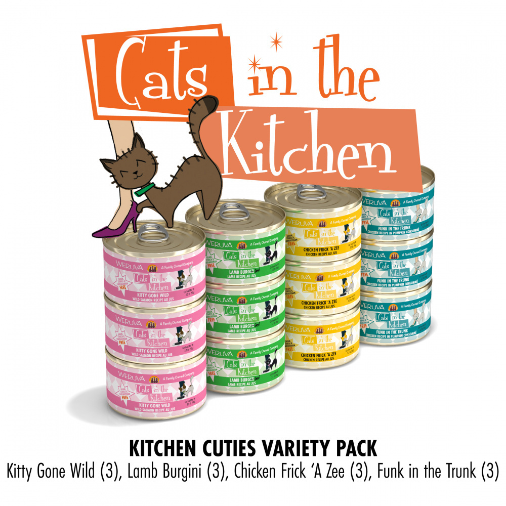 
                  
                    Weruva Grain Free Cats in the Kitchen Canned Variety Pack
                  
                