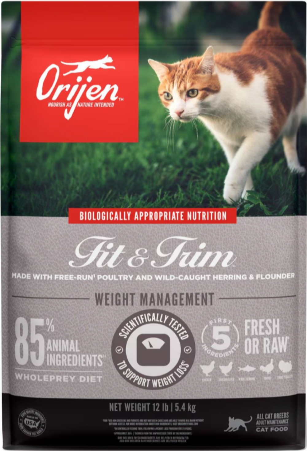 Orijen Grain Free Fit & Trim Dry Cat Food