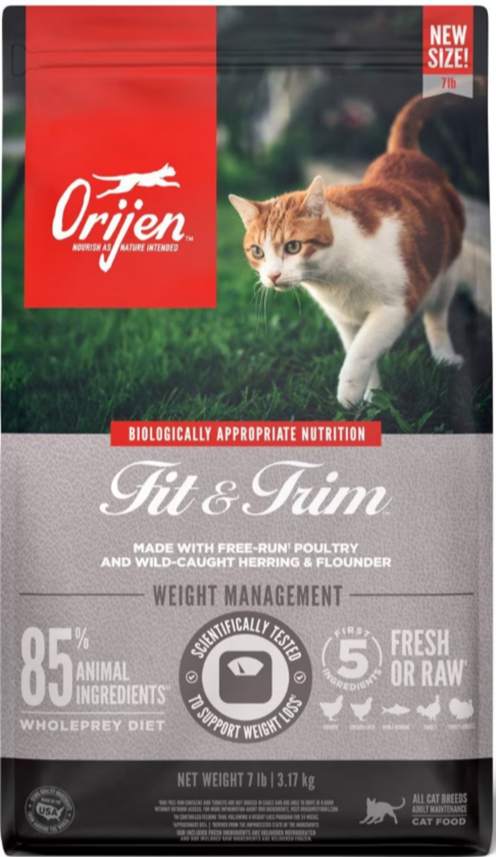 Orijen Grain Free Fit & Trim Dry Cat Food