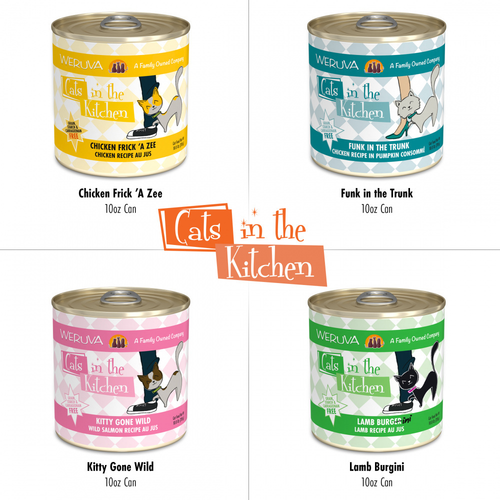 
                  
                    Weruva Cats in the Kitchen Grain Free Kitchen Cuties Variety Pack Canned Cat Food
                  
                