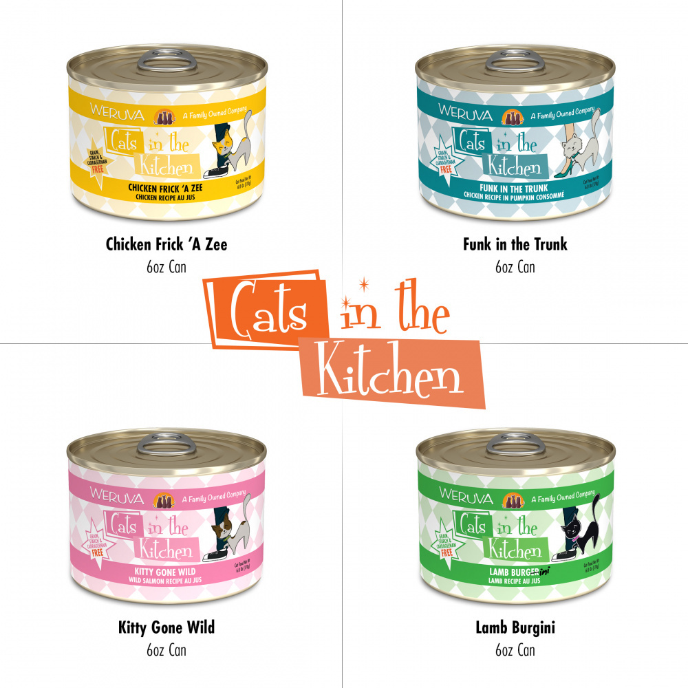 
                  
                    Weruva Cats in the Kitchen Grain Free Kitchen Cuties Variety Pack Canned Cat Food
                  
                