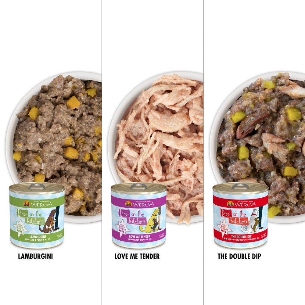 
                  
                    Weruva Dogs in the Kitchen Grain Free Doggie Dinner Dance! Variety Pack Canned Dog Food
                  
                