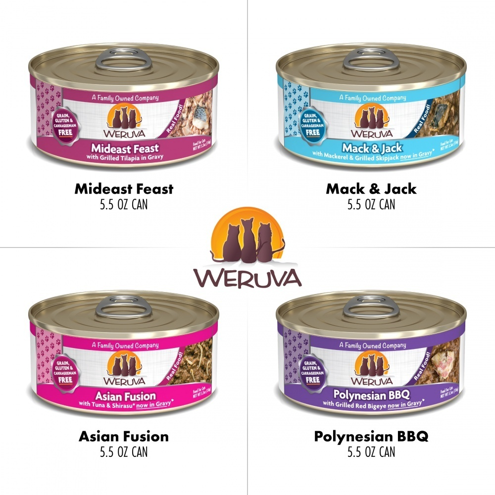 
                  
                    Weruva Classic Grain Free Frisky Fishin' Friends Canned Cat Food Variety Pack
                  
                