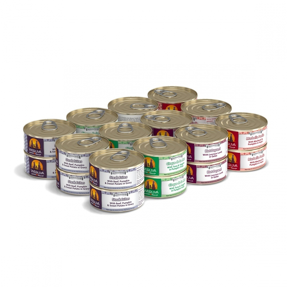 
                  
                    Weruva Classic Chicken Free, Just 4 Me Canned Dog Food Variety Pack
                  
                