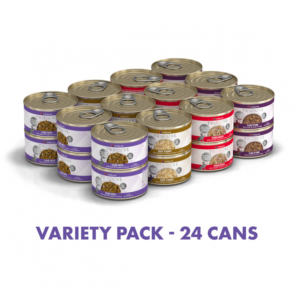 
                  
                    Weruva TruLuxe Grain Free TruTurf Canned Cat Food Variety Pack
                  
                