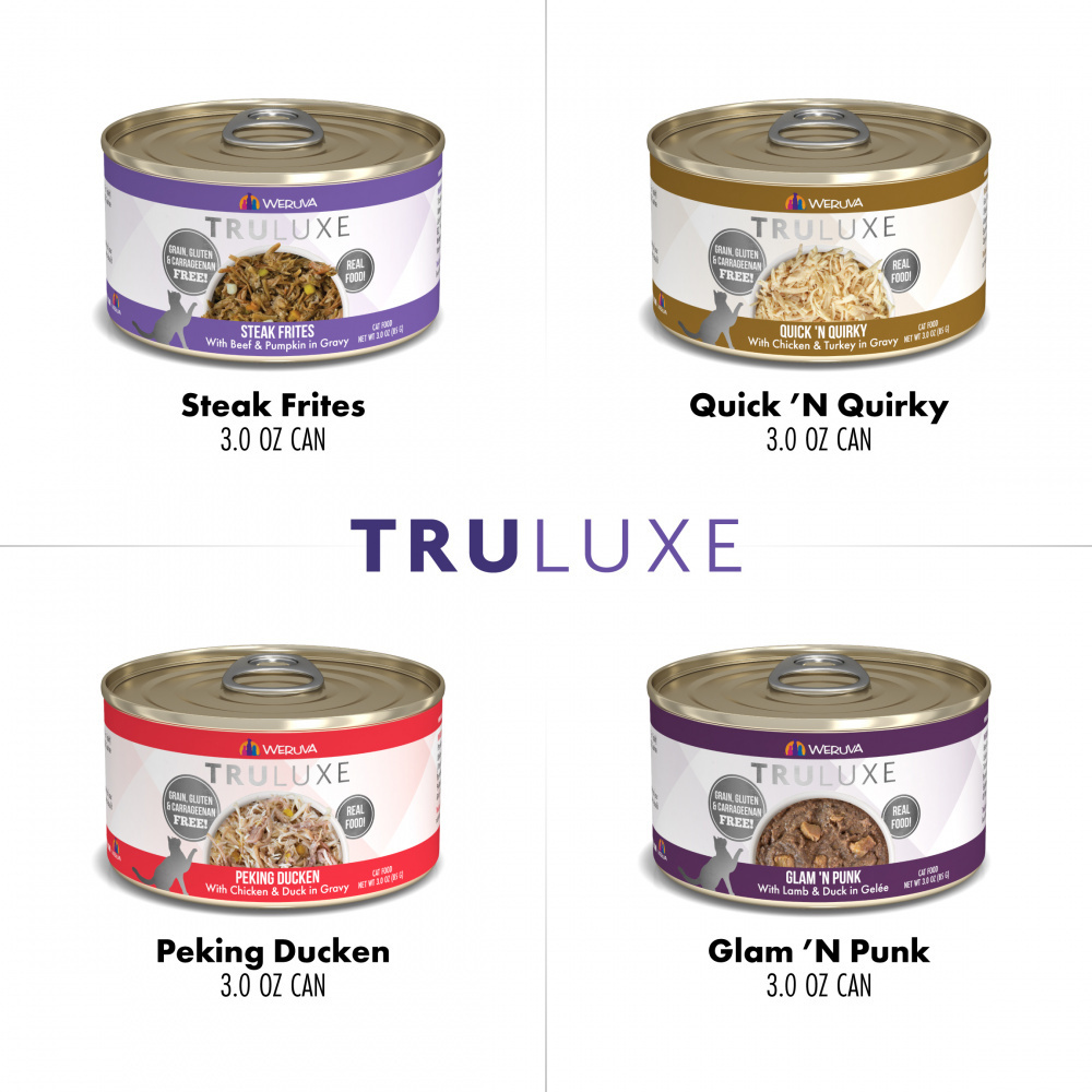 
                  
                    Weruva TruLuxe Grain Free TruTurf Canned Cat Food Variety Pack
                  
                