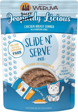 Load image into Gallery viewer, Weruva Slide N&#39; Serve Grain Free Jeopurrdy Licious Chicken Dinner Wet Cat Food Pouch