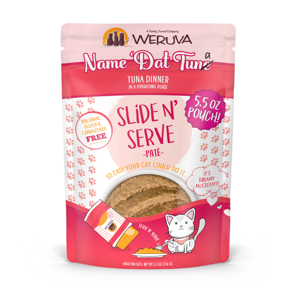 
                  
                    Weruva Slide N' Serve Grain Free Name 'Dat Tuna Tuna Dinner Wet Cat Food Pouch
                  
                