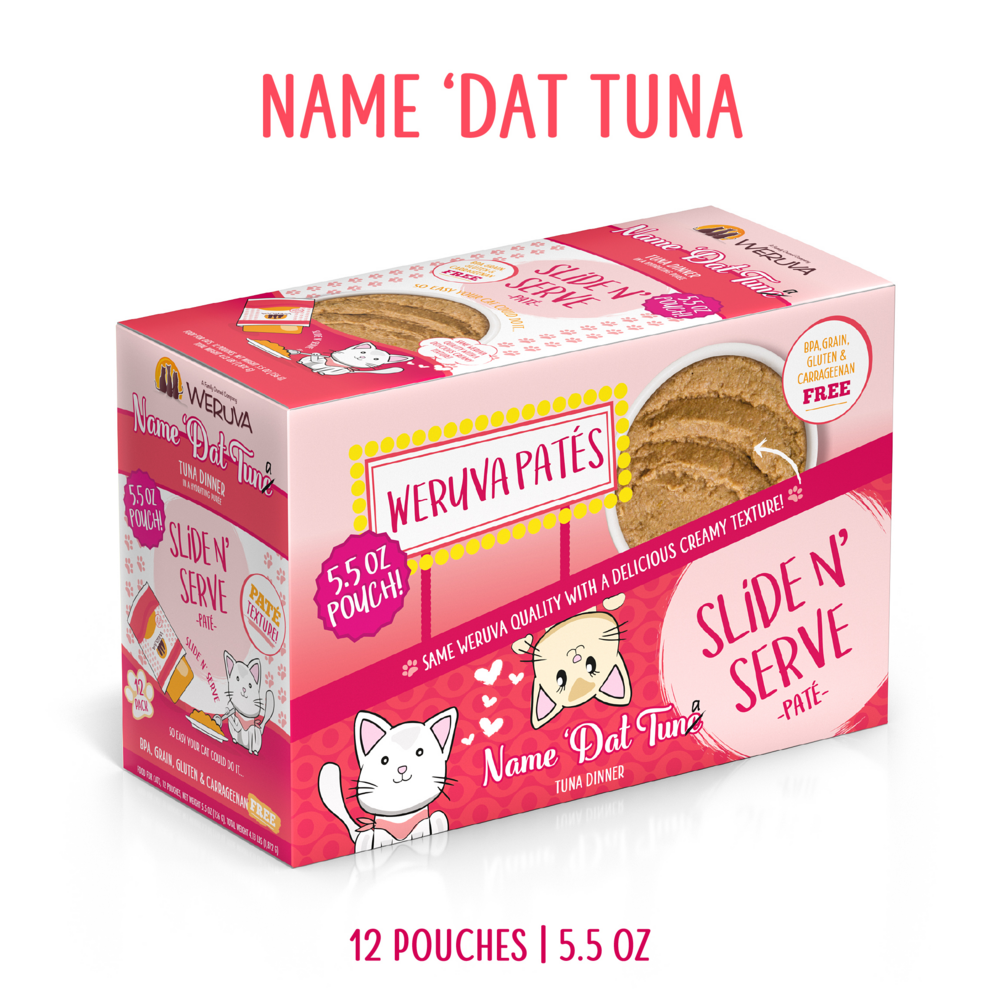 
                  
                    Weruva Slide N' Serve Grain Free Name 'Dat Tuna Tuna Dinner Wet Cat Food Pouch
                  
                