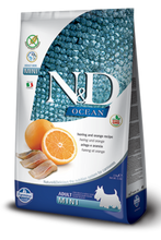 Load image into Gallery viewer, Farmina Ocean N&amp;D Natural &amp; Delicious Grain Free Mini Adult Herring &amp; Orange Dry Dog Food