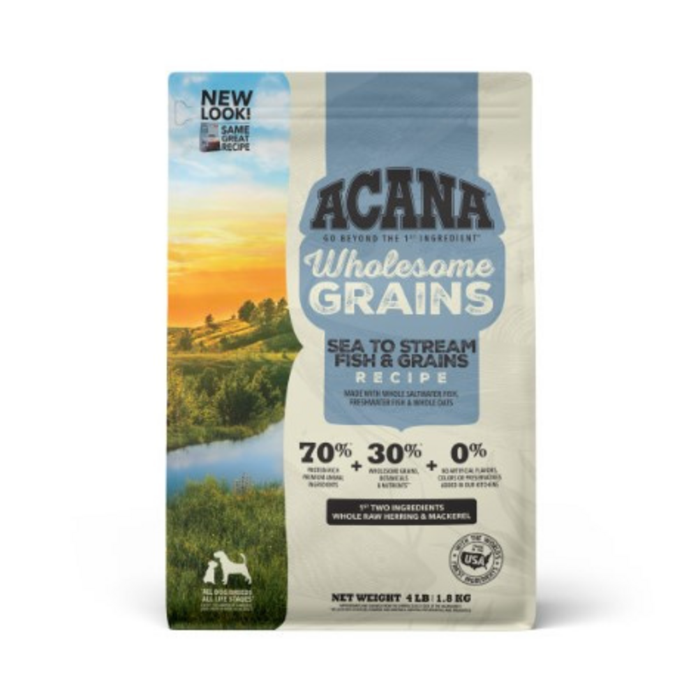 
                  
                    ACANA Wholesome Grains Sea to Stream Fish & Grains Recipe Dry Dog Food
                  
                