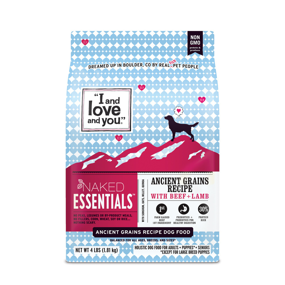 
                  
                    I and Love and You Naked Essentials Ancient Grains Beef & Lamb Recipe Dry Dog Food
                  
                