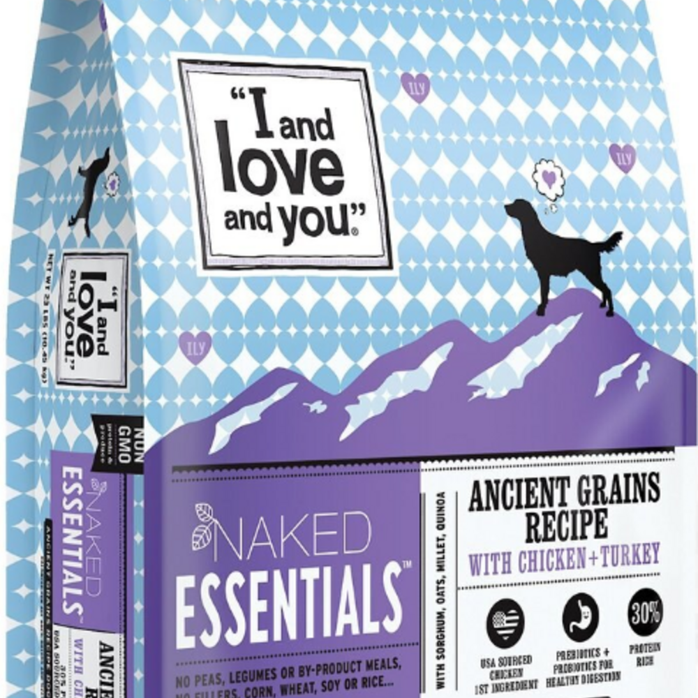 I and Love and You Naked Essentials Ancient Grain Chicken & Turkey Recipe Dry Dog Food