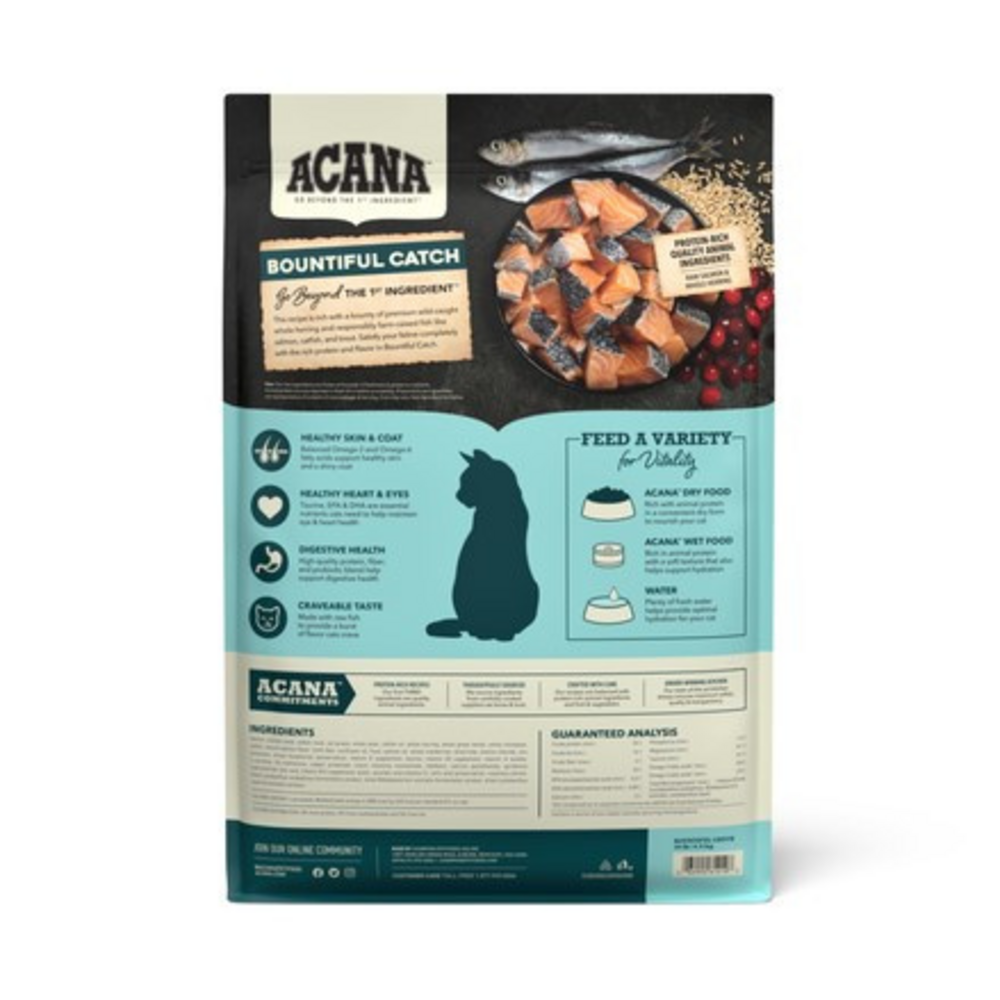 
                  
                    ACANA Bountiful Catch Dry Cat Food
                  
                