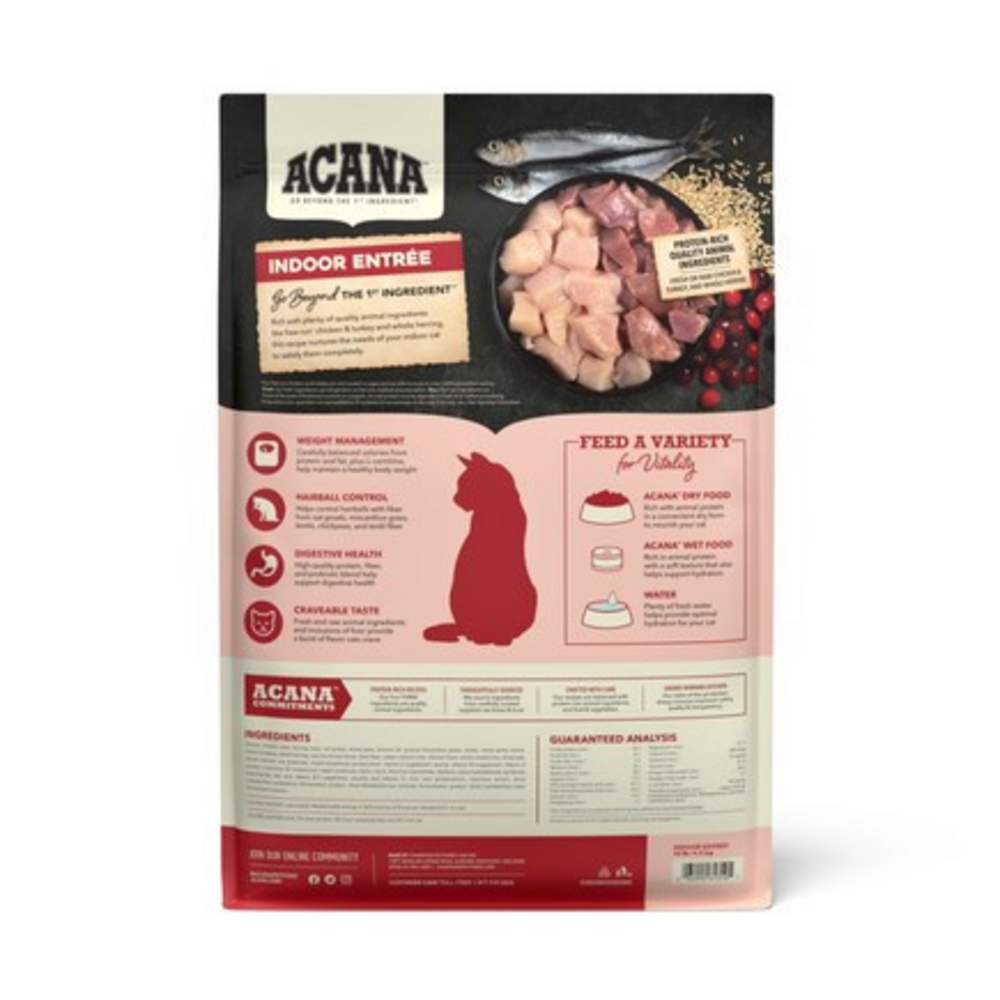 
                  
                    ACANA Indoor Entree Dry Cat Food
                  
                