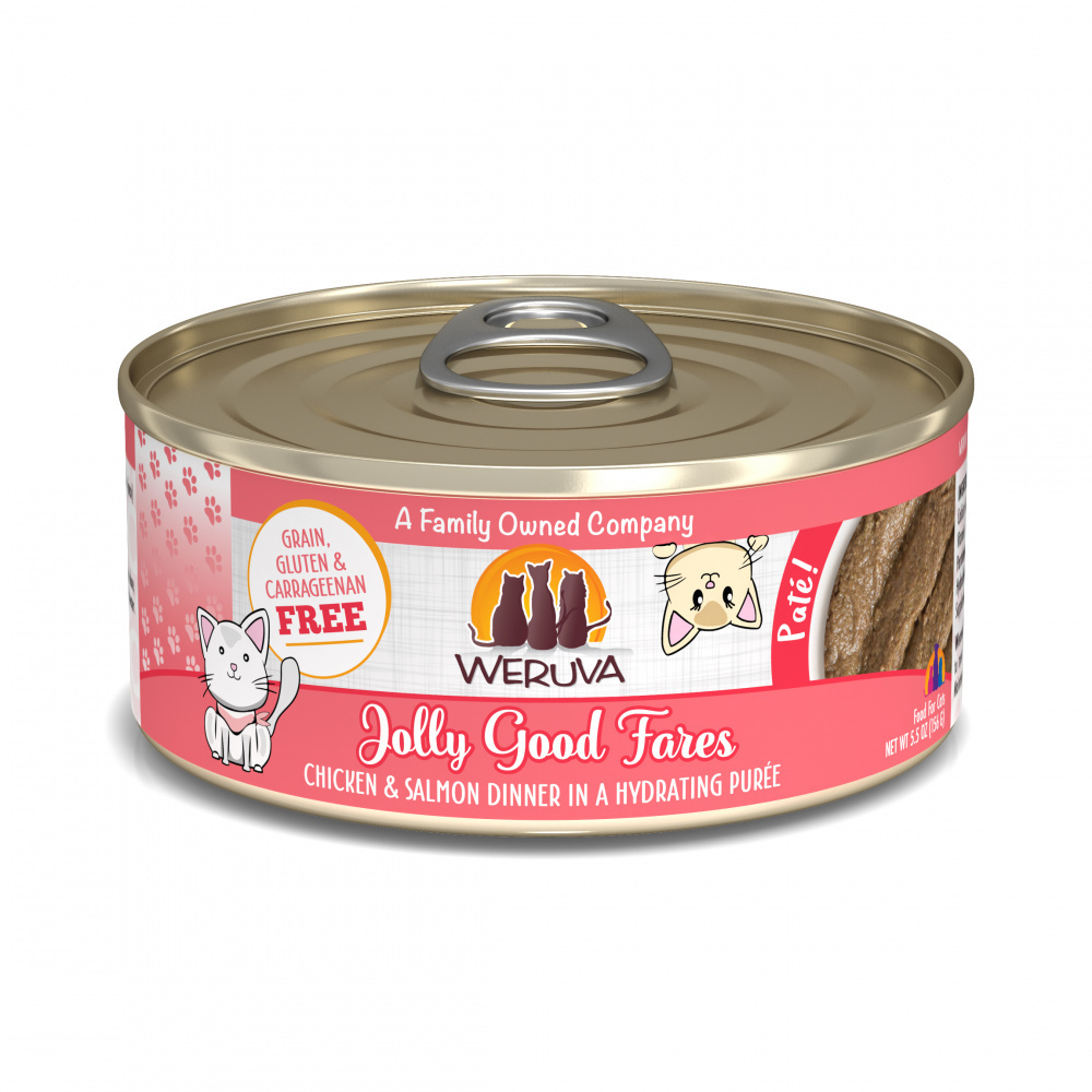 
                  
                    Weruva Classic Cat Pate Jolly Good Fares with Chicken & Salmon Canned Cat Food
                  
                