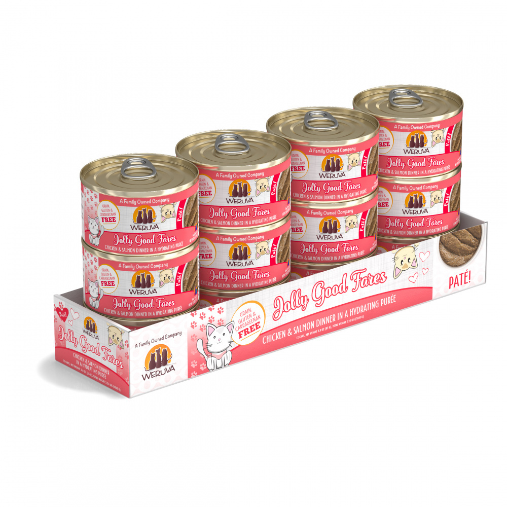 
                  
                    Weruva Classic Cat Pate Jolly Good Fares with Chicken & Salmon Canned Cat Food
                  
                