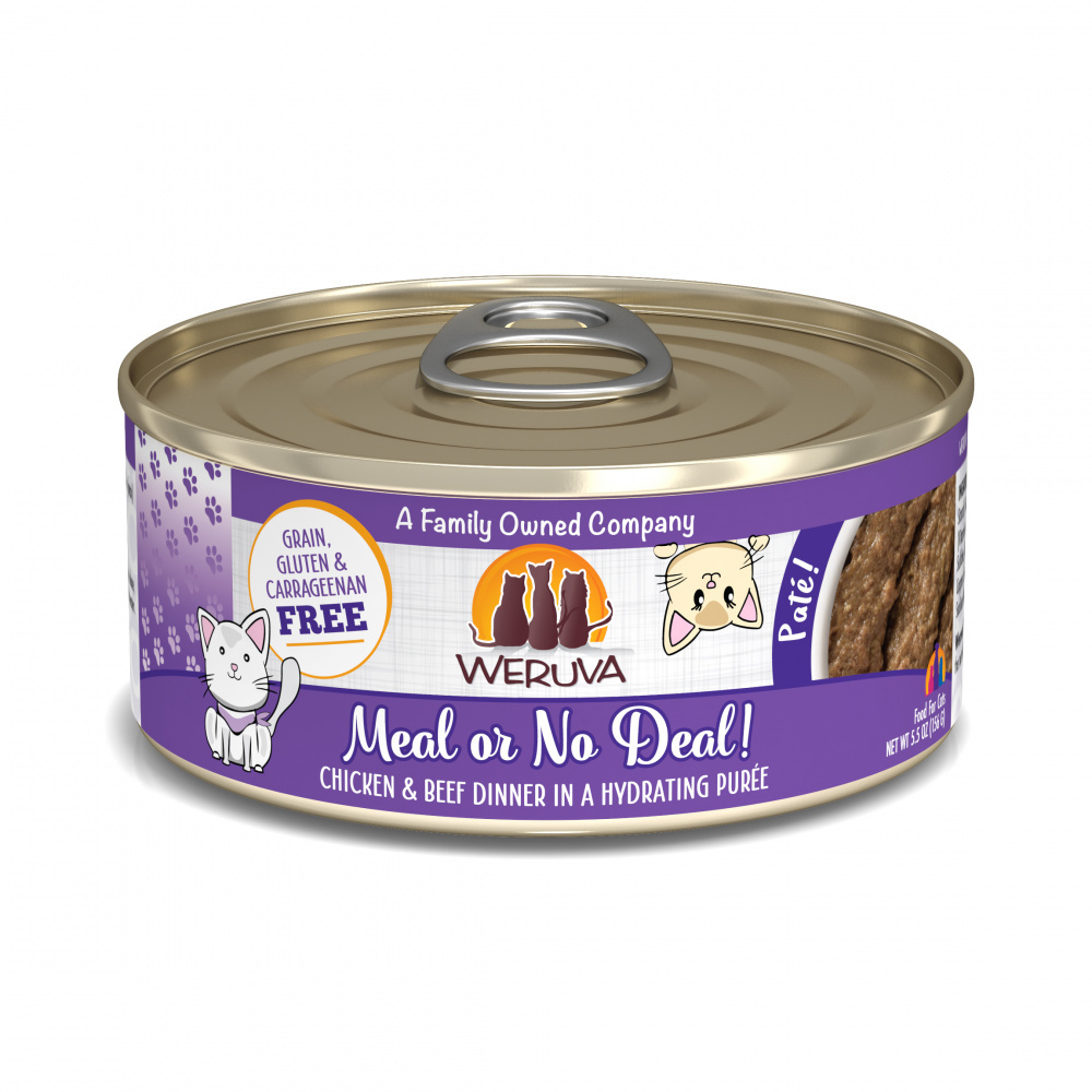 
                  
                    Weruva Classic Cat Pate Meal or No Deal! with Chicken & Beef Canned Cat Food
                  
                