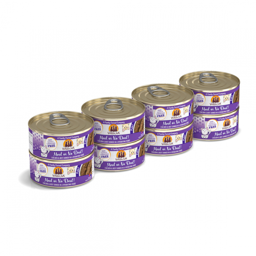 
                  
                    Weruva Classic Cat Pate Meal or No Deal! with Chicken & Beef Canned Cat Food
                  
                