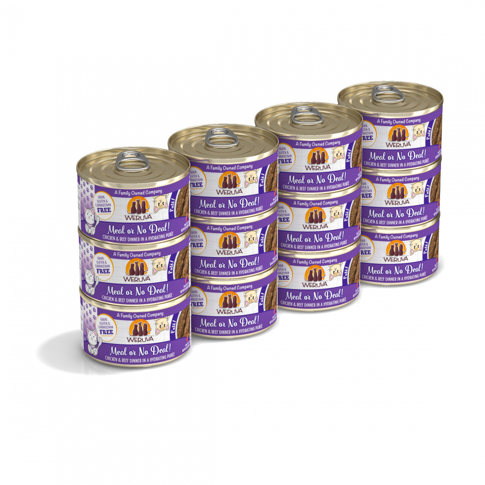 
                  
                    Weruva Classic Cat Pate Meal or No Deal! with Chicken & Beef Canned Cat Food
                  
                