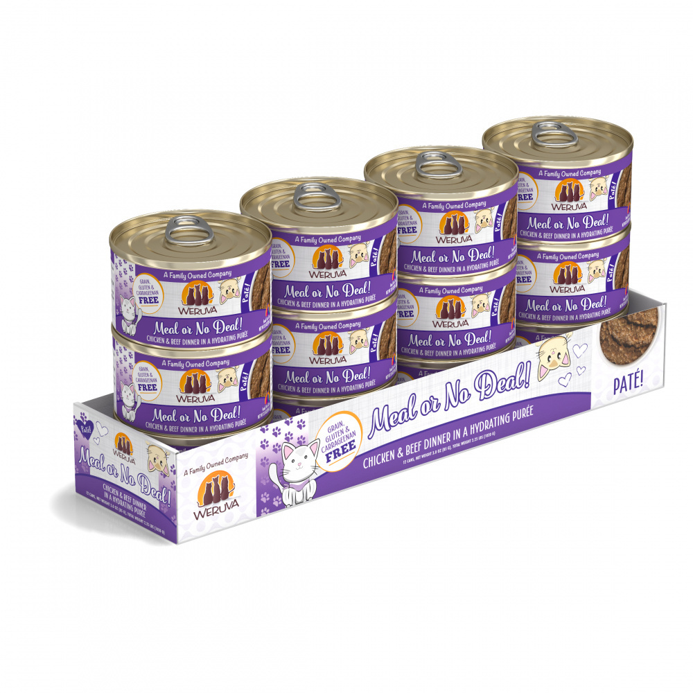 
                  
                    Weruva Classic Cat Pate Meal or No Deal! with Chicken & Beef Canned Cat Food
                  
                