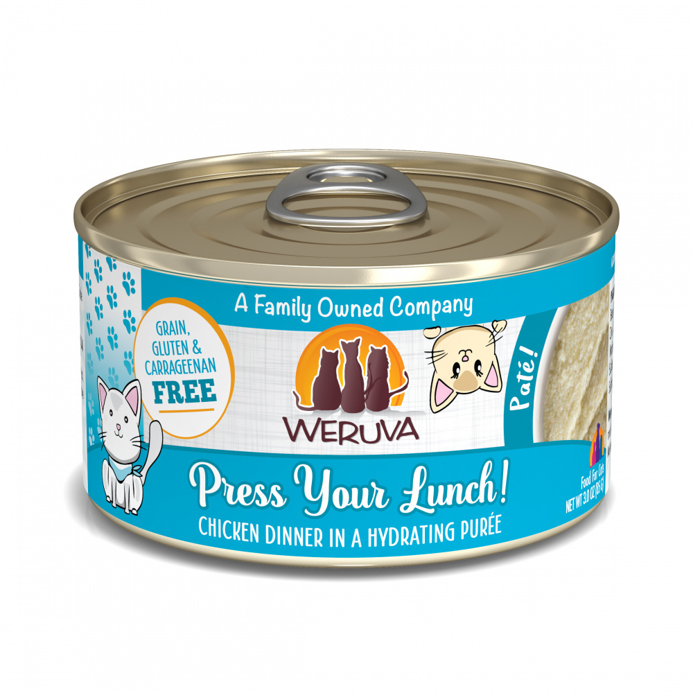 
                  
                    Weruva Classic Cat Pate Press Your Lunch! with Chicken Canned Cat Food
                  
                