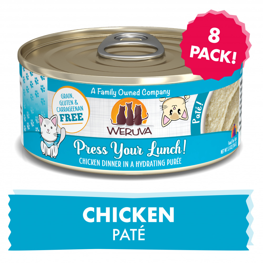 
                  
                    Weruva Classic Cat Pate Press Your Lunch! with Chicken Canned Cat Food
                  
                