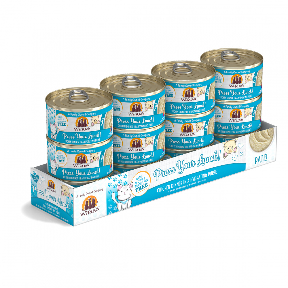 
                  
                    Weruva Classic Cat Pate Press Your Lunch! with Chicken Canned Cat Food
                  
                