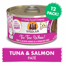 Load image into Gallery viewer, Weruva Classic Cat Pate Tic Tac Whoa! With Tuna &amp; Salmon Canned Cat Food