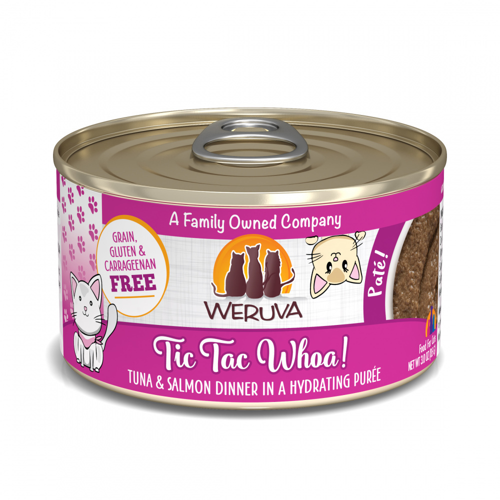 
                  
                    Weruva Classic Cat Pate Tic Tac Whoa! With Tuna & Salmon Canned Cat Food
                  
                