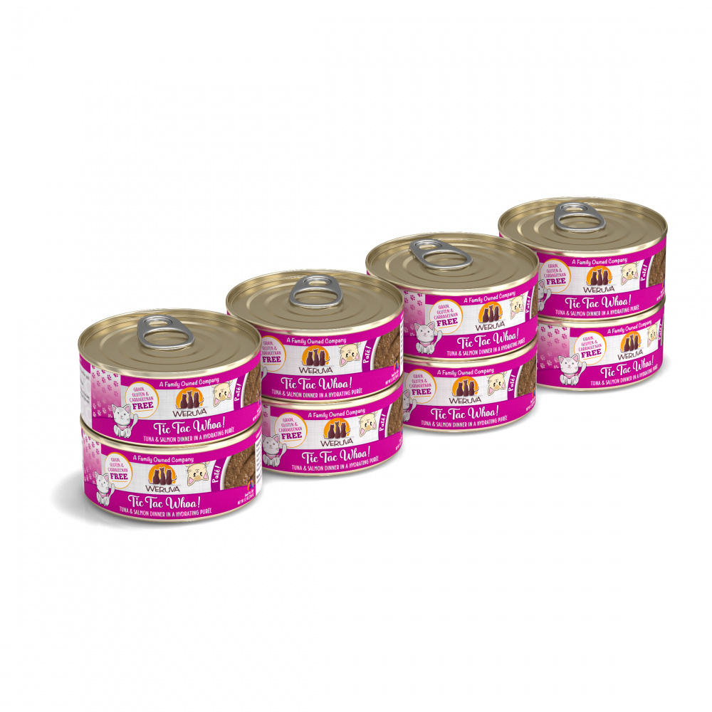 
                  
                    Weruva Classic Cat Pate Tic Tac Whoa! With Tuna & Salmon Canned Cat Food
                  
                