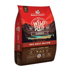 Stella & Chewy's Wild Red Dry Dog Food Raw Blend High Protein Grain & Legume Free Red Meat Recipe