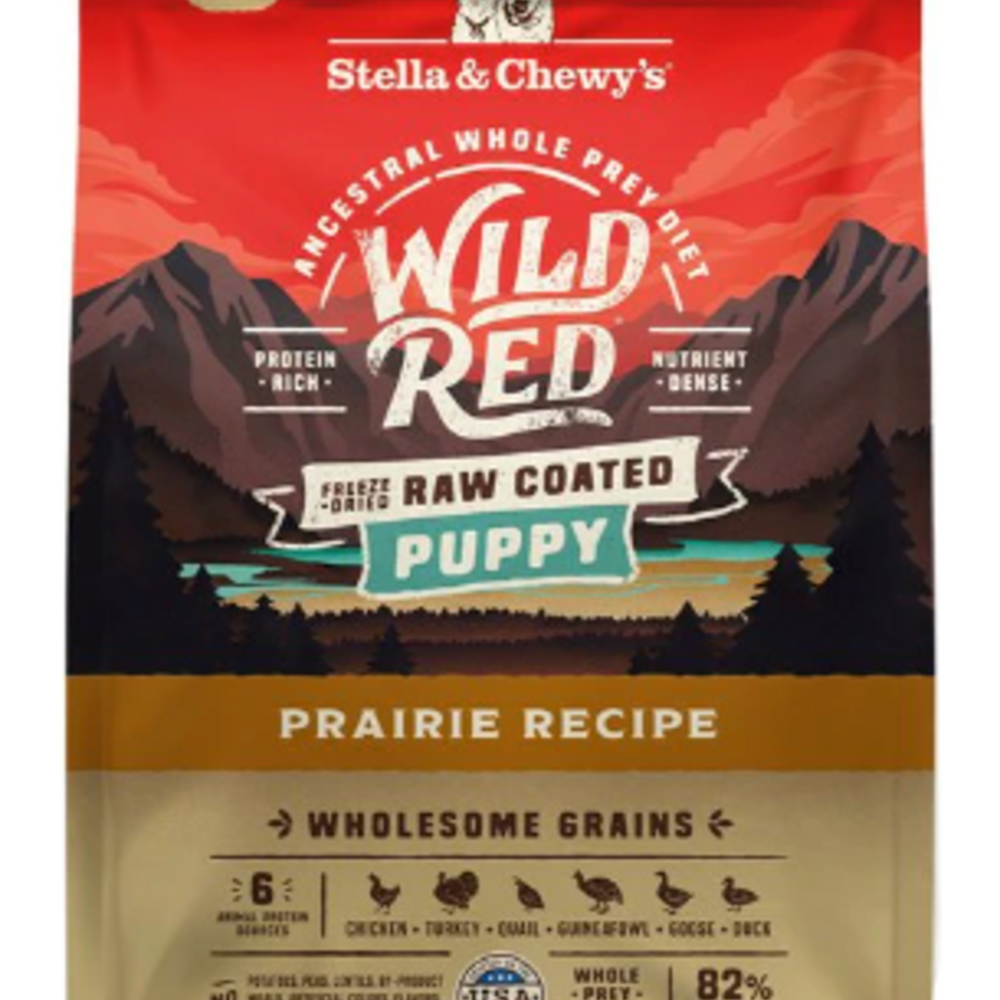 
                  
                    Stella & Chewy's Wild Red Dry Dog Food Raw Coated High Protein Wholesome Grains Puppy Prairie Recipe
                  
                