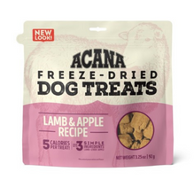 Load image into Gallery viewer, ACANA Singles Freeze Dried Dog Treats Grain Free Lamb &amp; Apple Recipe