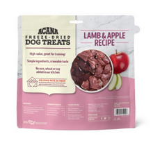 Load image into Gallery viewer, ACANA Singles Freeze Dried Dog Treats Grain Free Lamb &amp; Apple Recipe