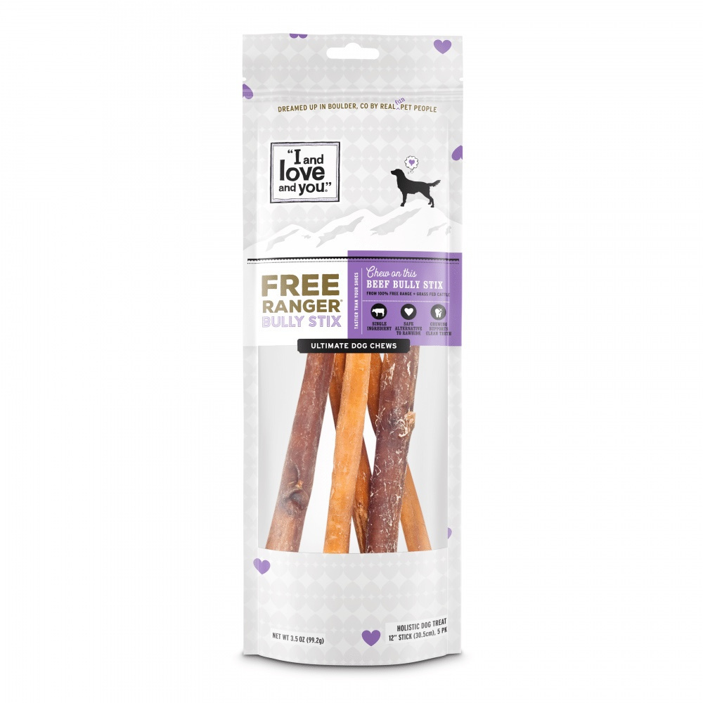 
                  
                    I and Love and You Free Grain Free Ranger Bully Stix Dog Treats
                  
                